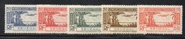 APR2833 - SENEGAL 1940 , Posta Aerea Yvert N. 13/17  *  Linguella (2380A) - Luchtpost