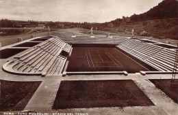 22767 " ROMA-FORO MUSSOLINI-STADIO DEL TENNIS " -VERA FOTO-CART.SPED.1937 - Stadiums & Sporting Infrastructures