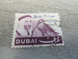 Dubai - Emirat Et Faucon - Val 20 Dirhams - Lilas - Postage - Oblitéré - - Dubai