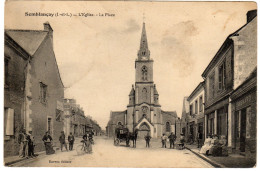 Semblancay L'eglise La Place - Semblançay