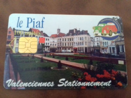 Carte De Stationnement  PIAF VALENCIENNES DU  09/ 1999 - Tarjetas De Estacionamiento (PIAF)