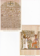 - ÄGYPTEN - EGYPT - DYNASTIE- ÄGYPTOLOGIE - ANSICHTSKARTEN -  KÖNIGIN NEFERTARI -POST CARD - NEUE - Musées