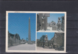 - ÄGYPTEN - EGYPT - DYNASTIE- ÄGYPTOLOGIE - KARNAK TEMPEL - POST CARD - GEBRAUCHT- USED - Sphynx