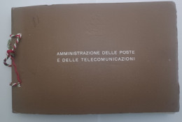 LIBRETTO EMISSIONE CARTE VALORI POSTALI 1983 COMPLETO DI FRANCOBOLLI SCS - Cuadernillos