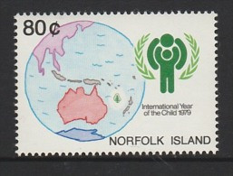 1979. International Year Of The Child. MNH (**) - Norfolk Island
