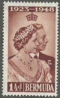 Bermuda. 1948 Royal Silver Wedding. 1½d MH. SG 125 - Bermuda