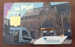 Carte De Stationnement  PIAF VALENCIENNES DU 02/ 2009 - Tarjetas De Estacionamiento (PIAF)