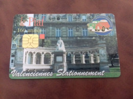 Carte De Stationnement  PIAF VALENCIENNES DU  11/ 2001 - Cartes De Stationnement, PIAF