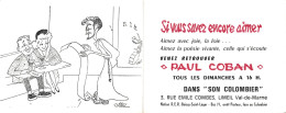 INVITATION POETE PAUL COBAN Illustrée Par STOV - Programma's