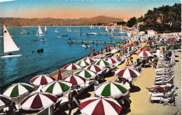 FRANCE - Antibes - Juan-les-Pins- La Plage Du Casino - Animé - Colorisé - Carte Postale Ancienne - Juan-les-Pins