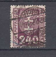 Danzig 1921,Mi Porto 9a,Gestempelt,Geprüft (D3618) - Impuestos