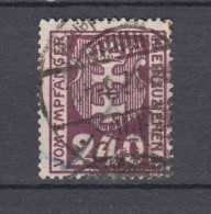 Danzig 1921,Mi Porto 9a,Gestempelt,Geprüft (D3618) - Strafport