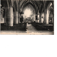 50 SAINT SAUVEUR Le VICOMTE Intérieur De L'église 1923 - Saint Sauveur Le Vicomte