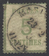 France Sc# N4 Used (points Up) 1870 5c Occupation-Alsace & Lorraine - Used Stamps