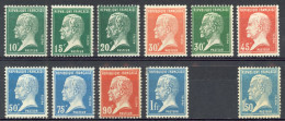 France Sc# 185-186 (no 1.25f) MH 1923-1926 Louis Pasteur - Unused Stamps