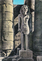 - ÄGYPTEN - EGYPT - DYNASTIE- ÄGYPTOLOGIE -PHARAO - RAMSES II STATUE - POST CARD - USED - Sphynx
