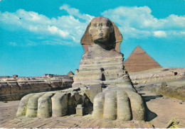 - ÄGYPTEN - EGYPT - DYNASTIE- ÄGYPTOLOGIE - ANSICHTSKARTEN - POST CARD - GEBRAUCHT - Sphinx