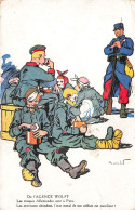 FANTAISIES - De L'agence Wolff - Les Troupes Allemandes Sont à Paris - Colorisé -  Carte Postale Ancienne - Mannen