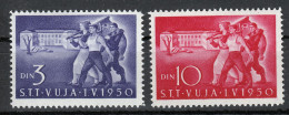 Trieste Zone B STT VUJA 1950 Italia Yugoslavia Slovenia Labor Day 1st May Set MNH - Sonstige & Ohne Zuordnung