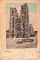 BELGIQUE - Bruxelles - L'Eglise Sainte Gudule - Colorisé - Carte Postale Ancienne - Monuments, édifices