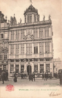 BELGIQUE - Bruxelles -Grand Place ( Maison Des Boulangers) - Animé - Carte Postale Ancienne - Monuments