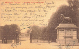 BELGIQUE - Bruxelles - Entrée Du Palais Royal - Carte Postale Ancienne - Monumenten, Gebouwen