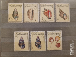 1966  Cuba	Shells (F42) - Gebraucht