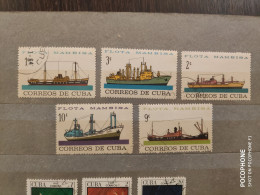 1964  Cuba	Ships (F42) - Gebruikt