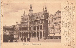 BELGIQUE - Bruxelles - Maison Du Roi - Animé - Carte Postale Ancienne - Monuments