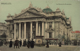 BELGIQUE - Bruxelles - La Bourse Du Commerce - Colorisé - Carte Postale Ancienne - Monumenten, Gebouwen