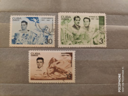 1967  Cuba	Persons (F42) - Oblitérés