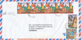 Zambia Registered Cover Sent To Germany 14-7-2001 Topic Stamps - Zambia (1965-...)