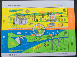 P) 2018 ARGENTINE, RENEWABLE ENERGY, SOUVENIR SHEET, COLOR PALETTE, MNH - Other & Unclassified