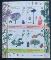 P) 2015 ARGENTINA, FLORA TREES, MINISHEET, COLOR PALETTE, MNH - Sonstige & Ohne Zuordnung