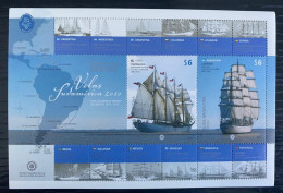 P) 2010 ARGENTINA, SOUTH AMERICAN SAILS, BICENTENARY REVOLUTION OF MAY, SOUVENIR SHEET, MNH - Andere & Zonder Classificatie