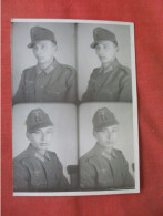Multi View Same Soldier Non Postcard Photo. German WW2.  Size 3 1/4 X 4 1/2     Ref  6196 - Oorlog 1939-45