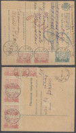 GEORGIA. 1923 (4 Oct). Transcauasian Rep. Azerbaijan - Armenia. Sahtahtvi (Wahtahtvi). Multifkd Money Order Bearing 200, - Georgia