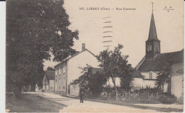 LISSAY (18) - Vue Centrale Avec Son Eglise - 1925 - état Correct - Otros & Sin Clasificación