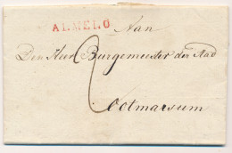 Nederland - 1817 - Complete Vouwbrief Van ALMELO Naar Ootmarsum - PEP 7010-04 - ...-1852 Préphilatélie