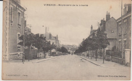 VIERZON (18) - Boulevard De La Liberté - 1914 - état Correct - Vierzon