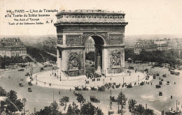 FRANCE - Paris - L'Arc De Triomphe - La Tombe Du Soldat Inconnu - Animé - Carte Postale Ancienne - Arc De Triomphe