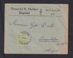 1908 - Türkische Frankatur Uf Brief Ab BAGDAD Nach Deutschland - Iraq