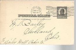 52937 ) USA Postal Stationery Los Angeles Postmark 1908 - 1901-20