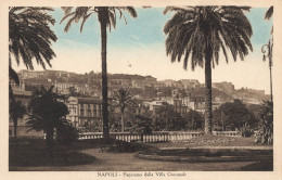 ITALIE - Napoli -  Panorama Depuis La Villa Municipale - Colorisé - Carte Postale Ancienne - Napoli (Neapel)