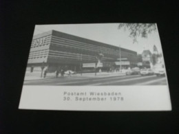POSTAMT WIESBADEN 30 SEPTEMBER 1978 TAG DER OFFENEN TUR ANNULLO MARCA BOLLO - Postal Services