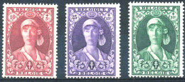 Timbre - Belgique - COB 336/32* - 1931 - Série Dite Infirmière Au Bandeau - Cote 82,50 - Nuevos