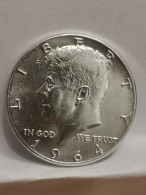 HALF DOLLAR KENNEDY ARGENT 1964 PHILADELPHIE USA / SILVER (REF: 10/11) - 1964-…: Kennedy