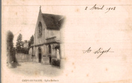 CPA Crépy-en-Valois Eglise St-Denis - Eglises Et Cathédrales