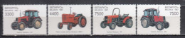 Belarus 1997 - Belarus Tractors, Mi-Nr. 242/45, MNH** - Belarus