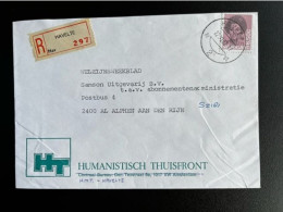 NETHERLANDS 1982 REGISTERED LETTER HAVELTE TO ALPHEN AAN DEN RIJN 22-11-1982 NEDERLAND AANGETEKEND - Lettres & Documents
